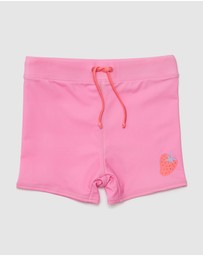 Crywolf - SWIM SHORT Candy Pink