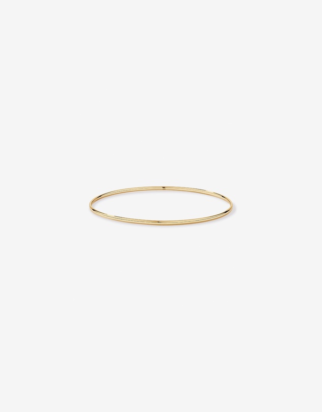 Michael Hill - Slim Round Bangle in 10kt Yellow Gold