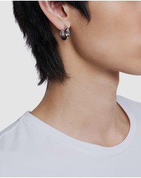 Diesel - Metamorph Silver-Tone Earring