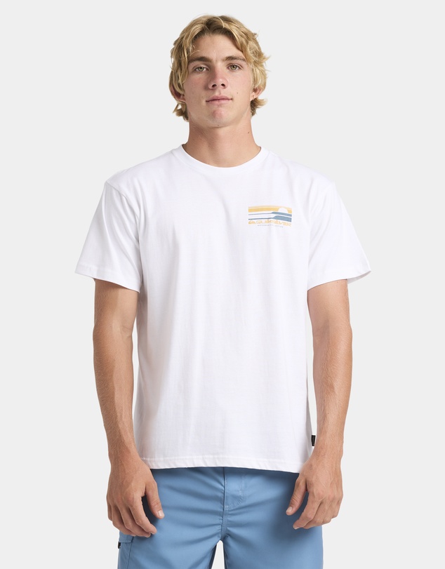 Quiksilver - Mens Stacked Horizon T-Shirt
