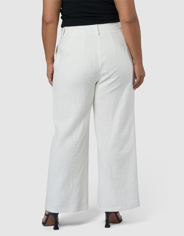 Something 4 Olivia - Lila Linen Wide Leg Pant