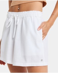 Roxy - Womens Place To Elastic Waist Shorts