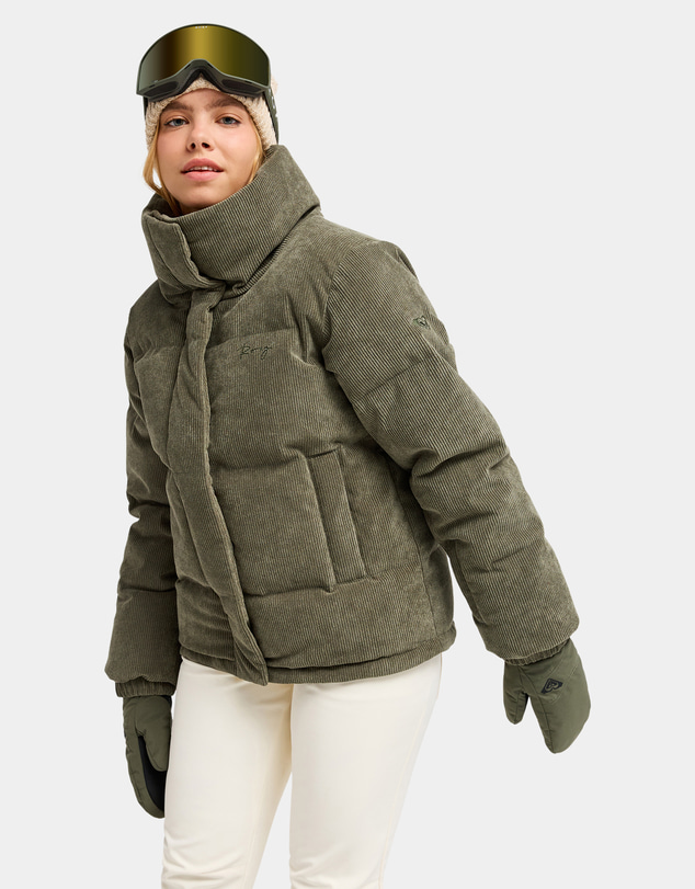 Roxy - Womens Snow Winter Rebel Cord Snow Jacket