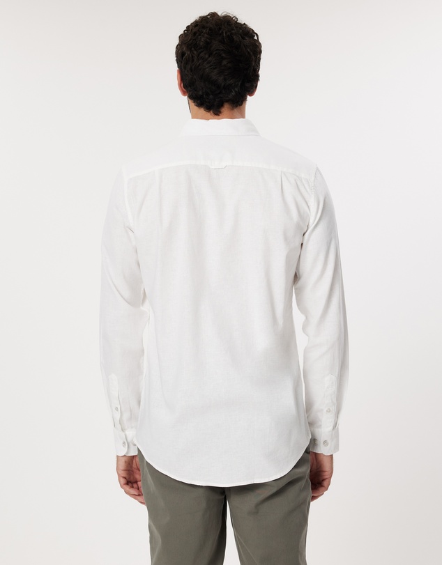 Staple Superior - Hamilton Linen Blend LS Shirt