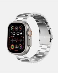 Friendie - Stainless Steel Link Bracelet Band (Ultra Style) - Sydney Ultra - Apple Watch Compatible