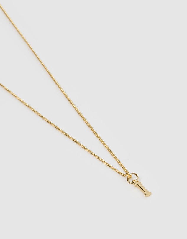 Izoa - Alphabet Letter I Necklace