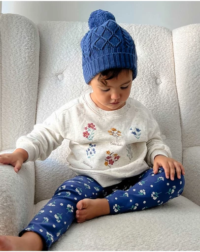 Purebaby - Thick Leggings with Pockets -Kids-Babies