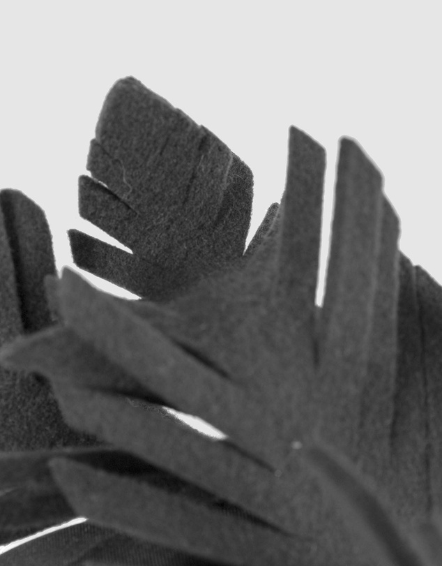 Max Alexander - Felt Leaf Fascinator