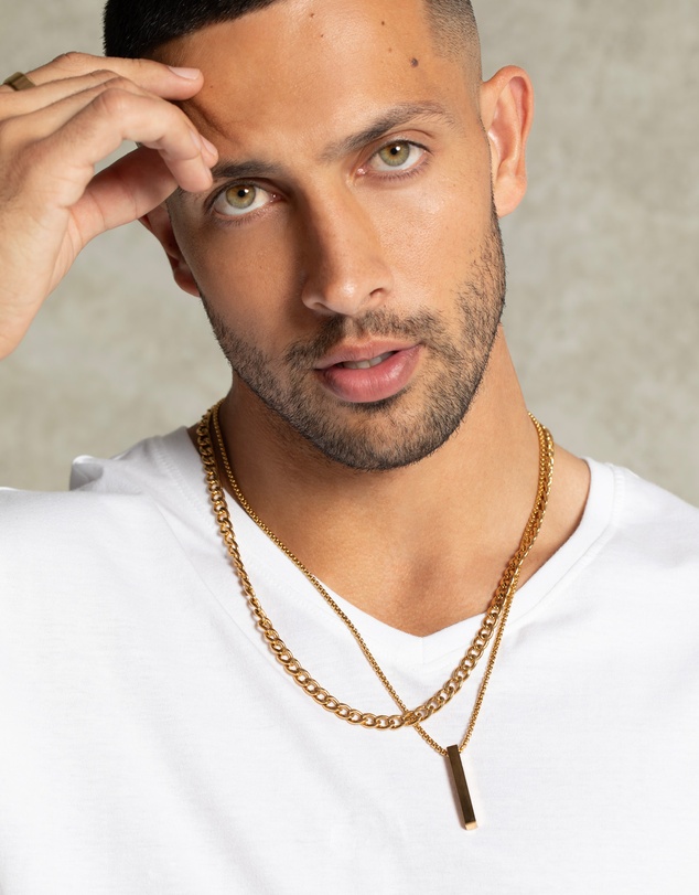Eclectics - Cascade Cuban Chain Necklace