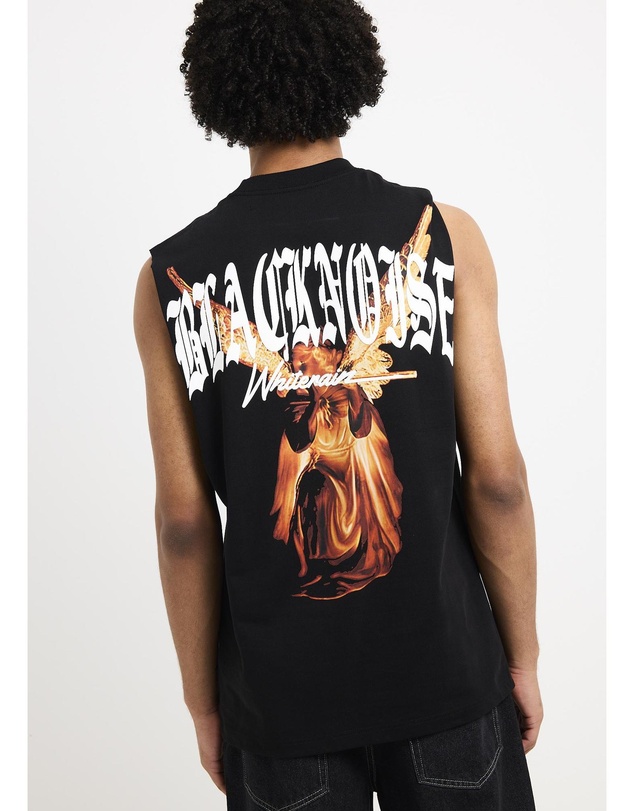 Black Noise White Rain - Gospel Muscle Tank