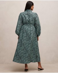 Forever New Curve - Hazel Curve Shirt Midi Dress
