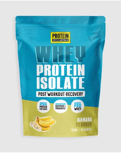 Protein Supplies Australia - Banana WPI (Whey Protein Isolate) - 500g