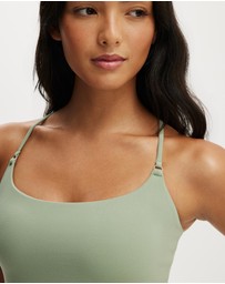 Cotton On Body Active - Ultra Soft Cropped Twist Back Tank