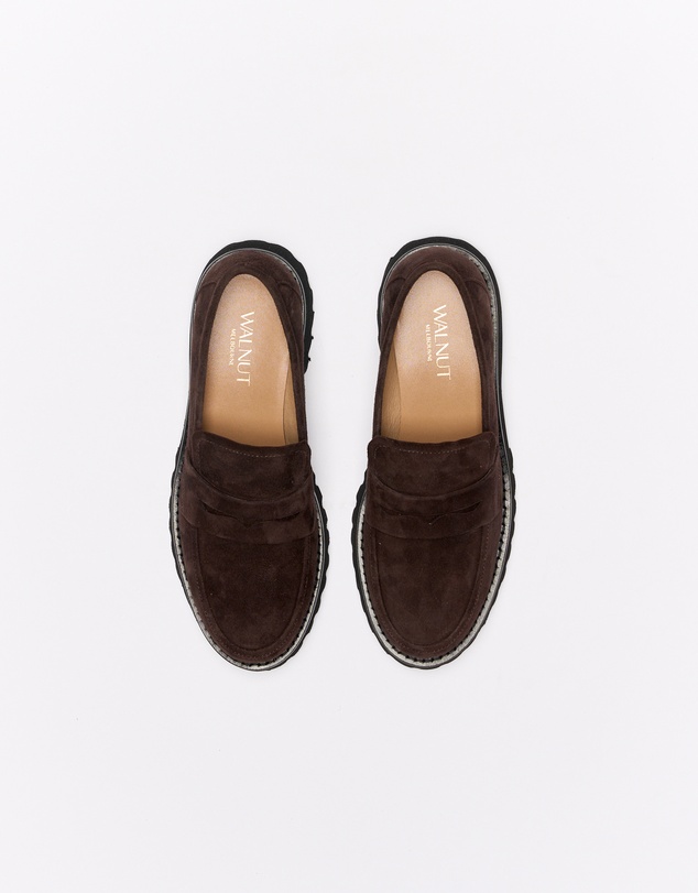 Walnut Melbourne - Coco Leather Loafer