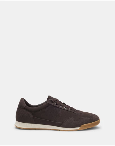 BOSS - Nitan Low Profile Suede Trainers