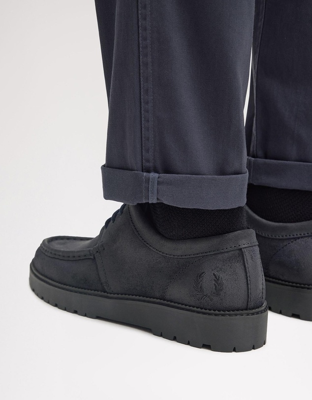 Fred Perry - Kenney Low Coated Suede Shoes - Unisex
