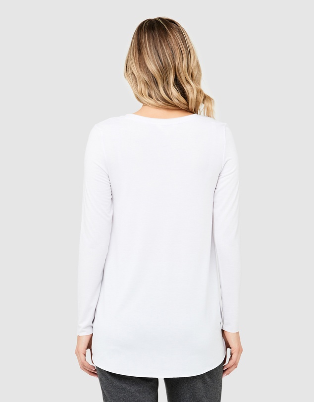 Ripe Maternity - Raw Edge Nursing Top
