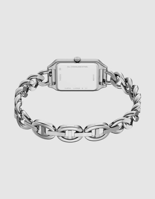 Fossil - Raquel Silver Tone Analogue Watch
