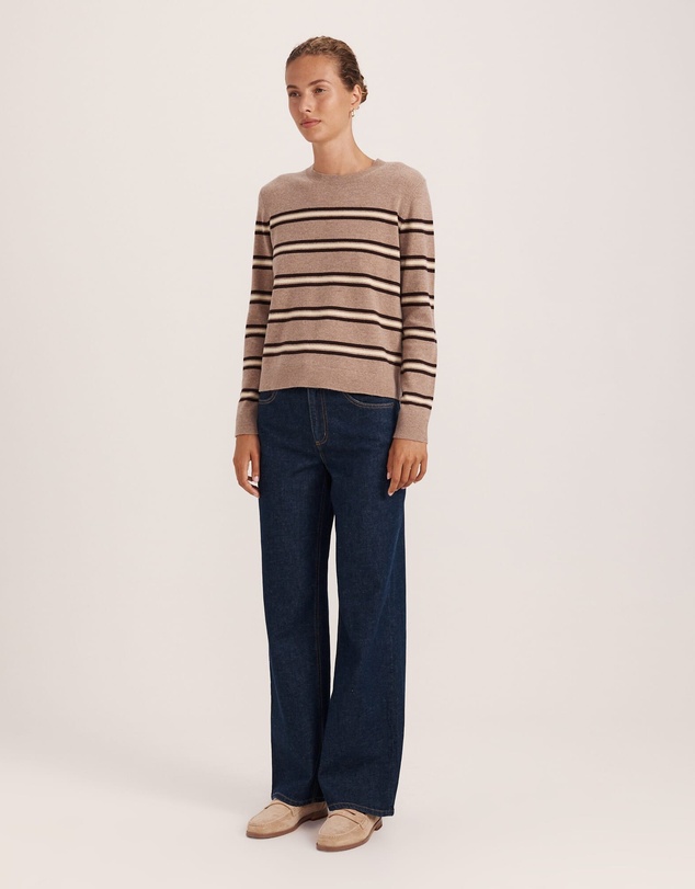 SABA - Nora Wool Cashmere Stripe Knit