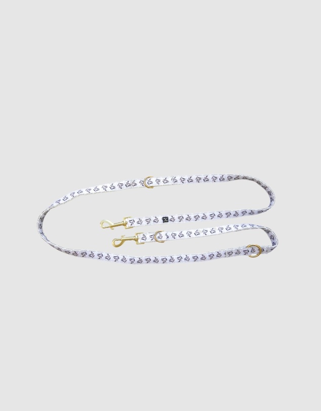 Mog & Bone - Multi-Function Hemp Dog Lead - Shadow Quartz