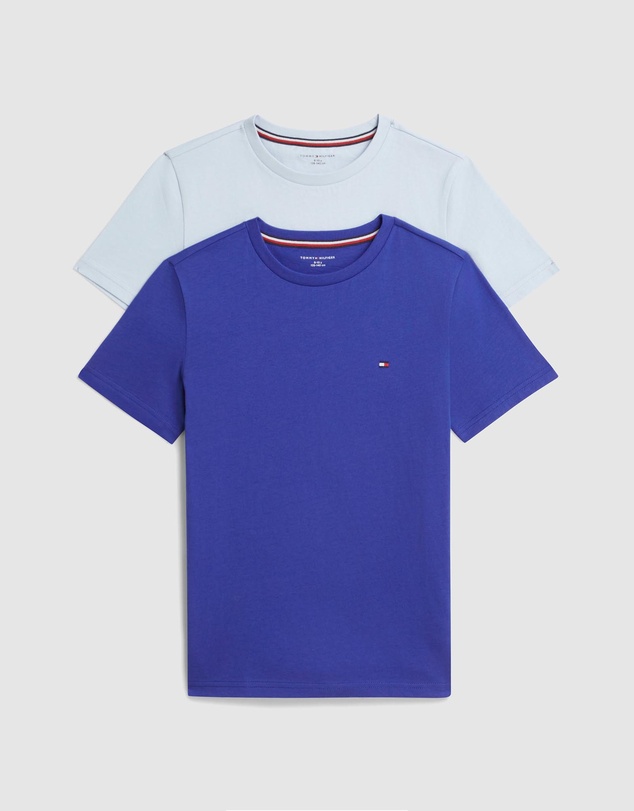 Tommy Hilfiger - 2-Pack Signature Crew Neck T-Shirts - Teens