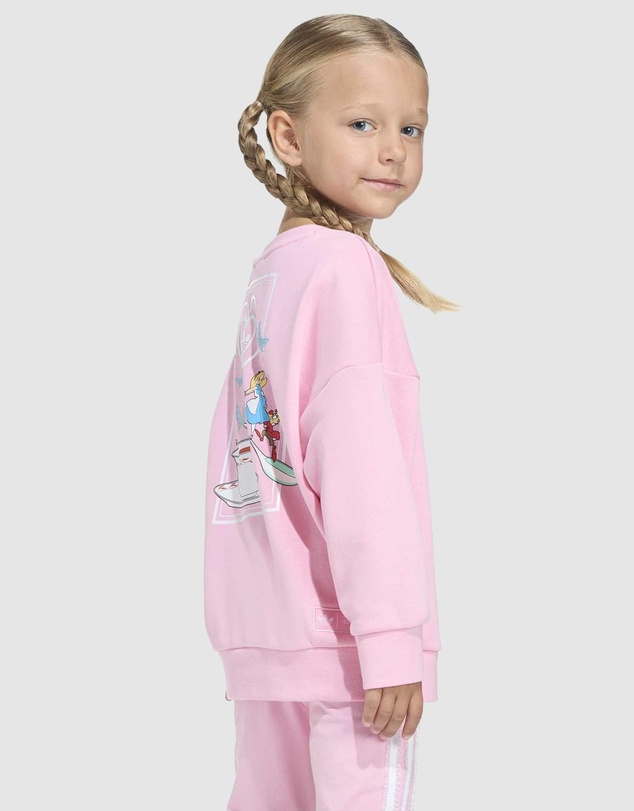 adidas Originals - adidas x Disney Crew Flared Leggings Set - Babies-Kids