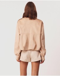 SNDYS - Bray Faux Suede Jacket