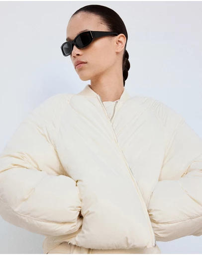 M.N.G - Quilted Bomber Jacket