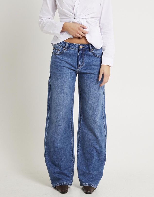Subtitled - Maylee Low Rise Relaxed Denim Jeans