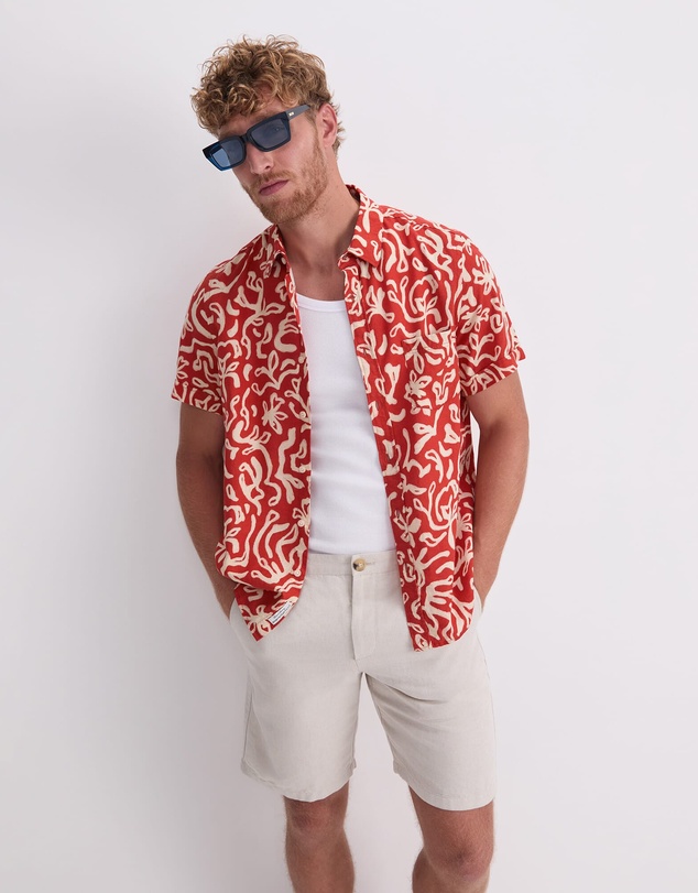 Sportscraft - Milo Short Sleeve Print Shirt