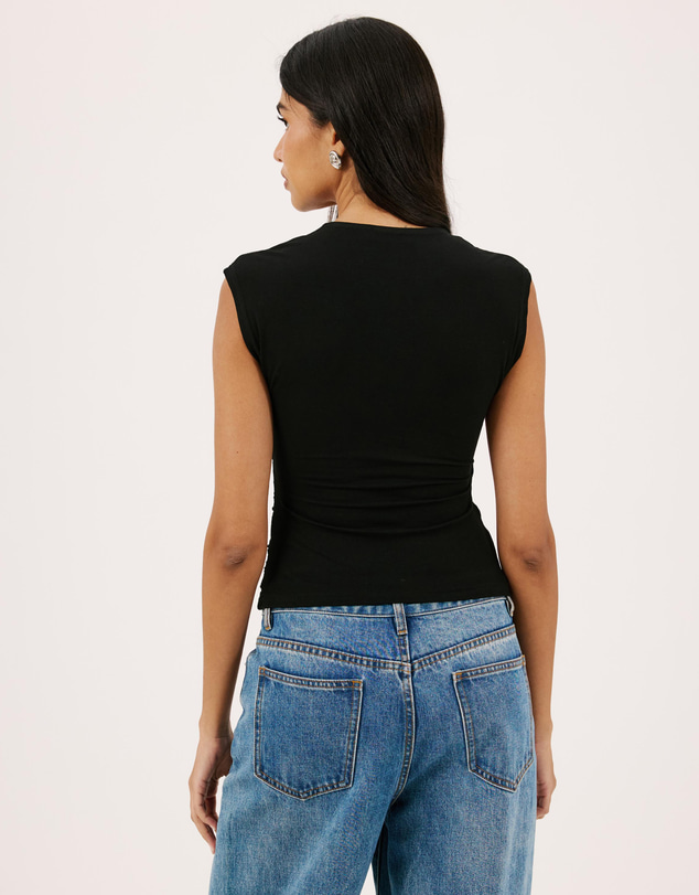 Atmos&Here - Margot Wrap Jersey Top