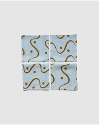 Mosey Me - Whitewash Napkin Set