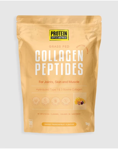 Protein Supplies Australia - Mango Passionfruit Collagen Peptides - 1kg