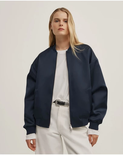 Witchery - Satin Bomber Jacket