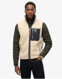 Superdry - Vintage Retro Fleece Gilet