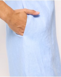 AERE - Lysandra Linen Mini Dress