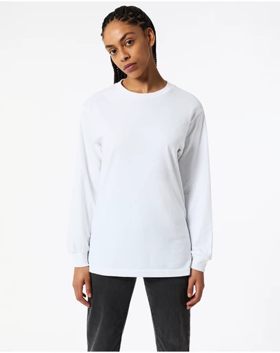 American Apparel - Unisex Long Sleeve Crew Neck T-Shirt