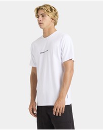 Quiksilver - Mens Qs Rushed Logo T-Shirt