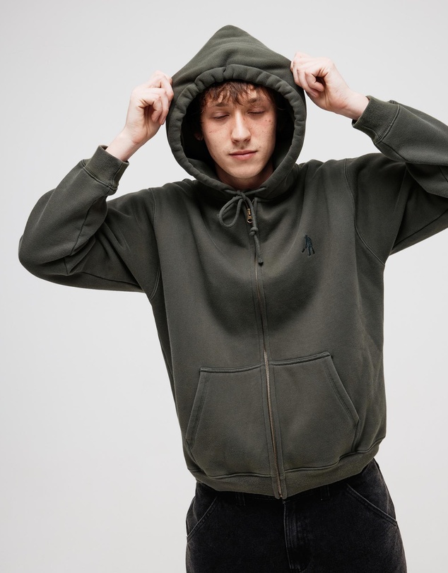 PASS~PORT - Solid Workers Zip Hood