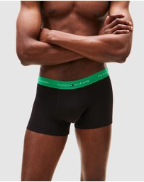 Tommy Hilfiger - 3-Pack Essential Logo Waistband Trunks