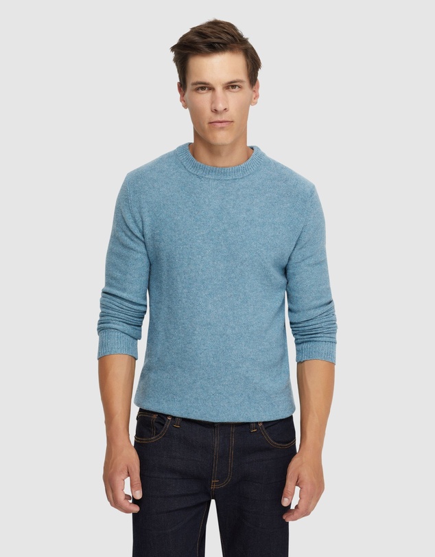 Oxford - Leon Crew Neck Wool Rich Knit