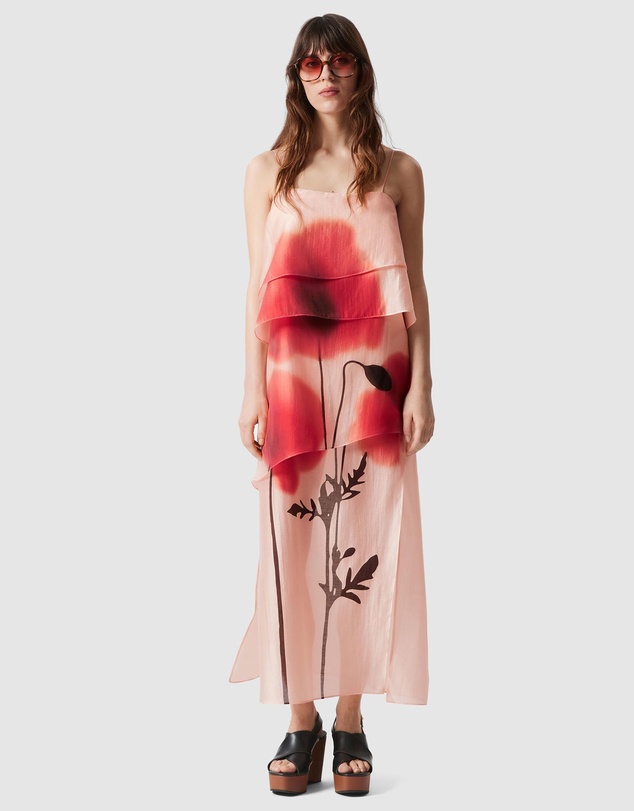 & Other Stories - Floral-Appliqué Maxi Dress