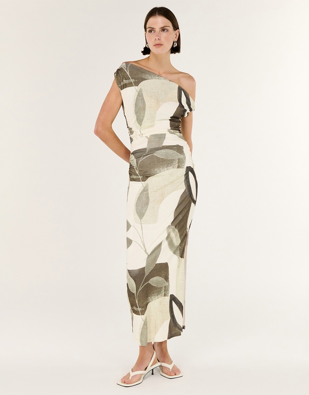 Staple the Label - Ophiele Twist Midi Dress