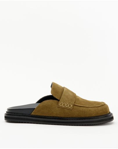 Khaki Suede
