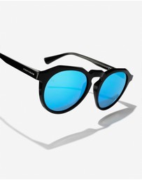 Hawkers Co - HAWKERS - Black Clear Blue WARWICK RAW  Sunglasses for Men and Women UV400