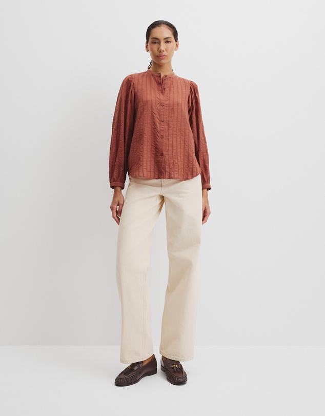Country Road - Textured Dolman Blouse