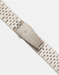 Friendie - Stainless Steel Link Bracelet Band - The Perth - Apple Watch Compatible