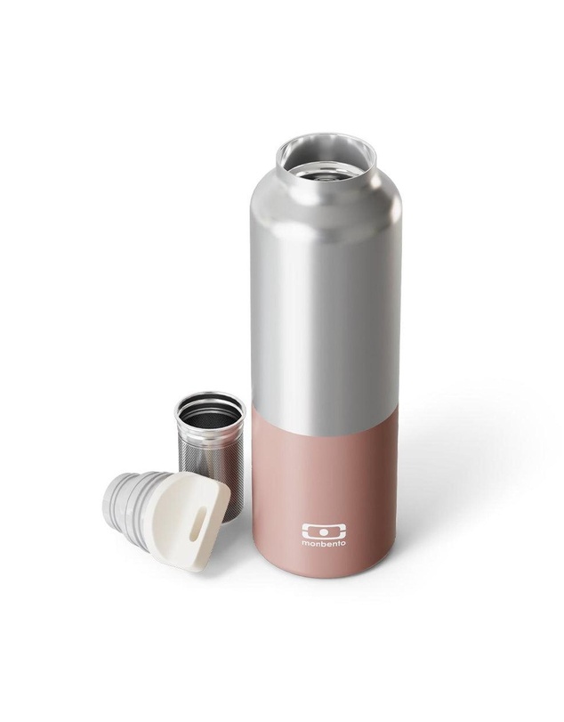 Monbento - Monbento MB Steel Insulated Bottle - Rose Moka