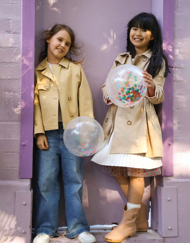Belle & Bloom - Miss Sunshine Girls Trench Coat