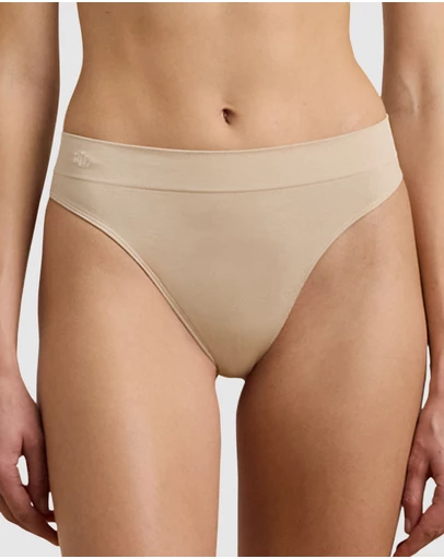 Lauren by Ralph Lauren - Lauren Seamless Recycled Jersey Thong